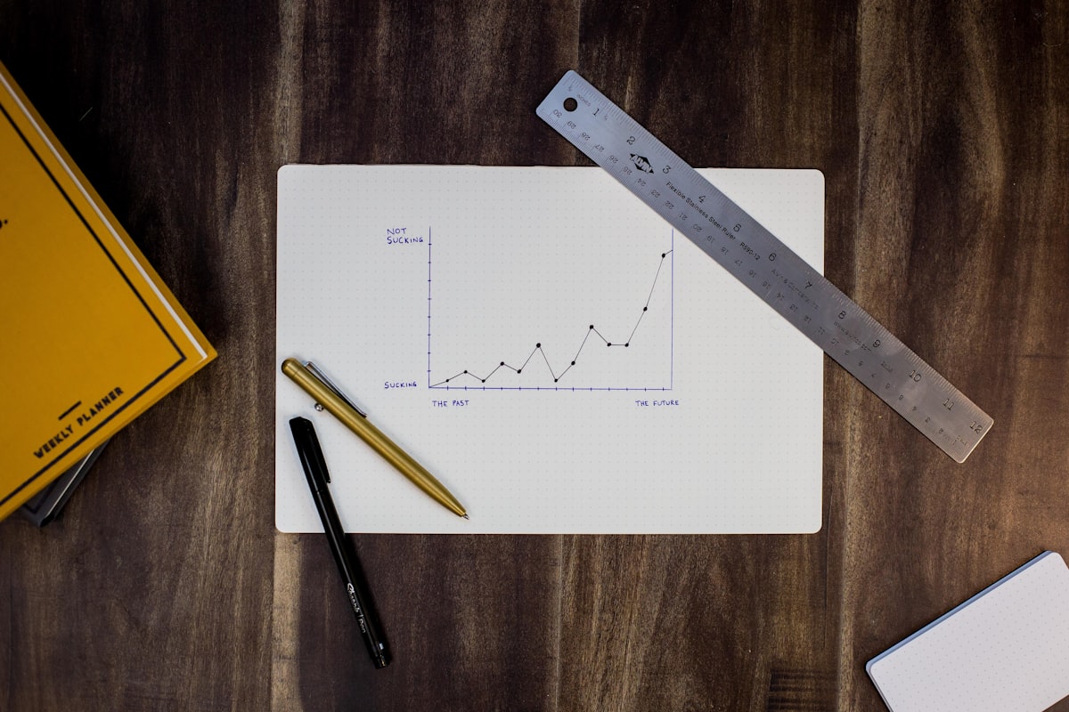 Person reviewing analytics charts comparing reported metrics vs actual revenue